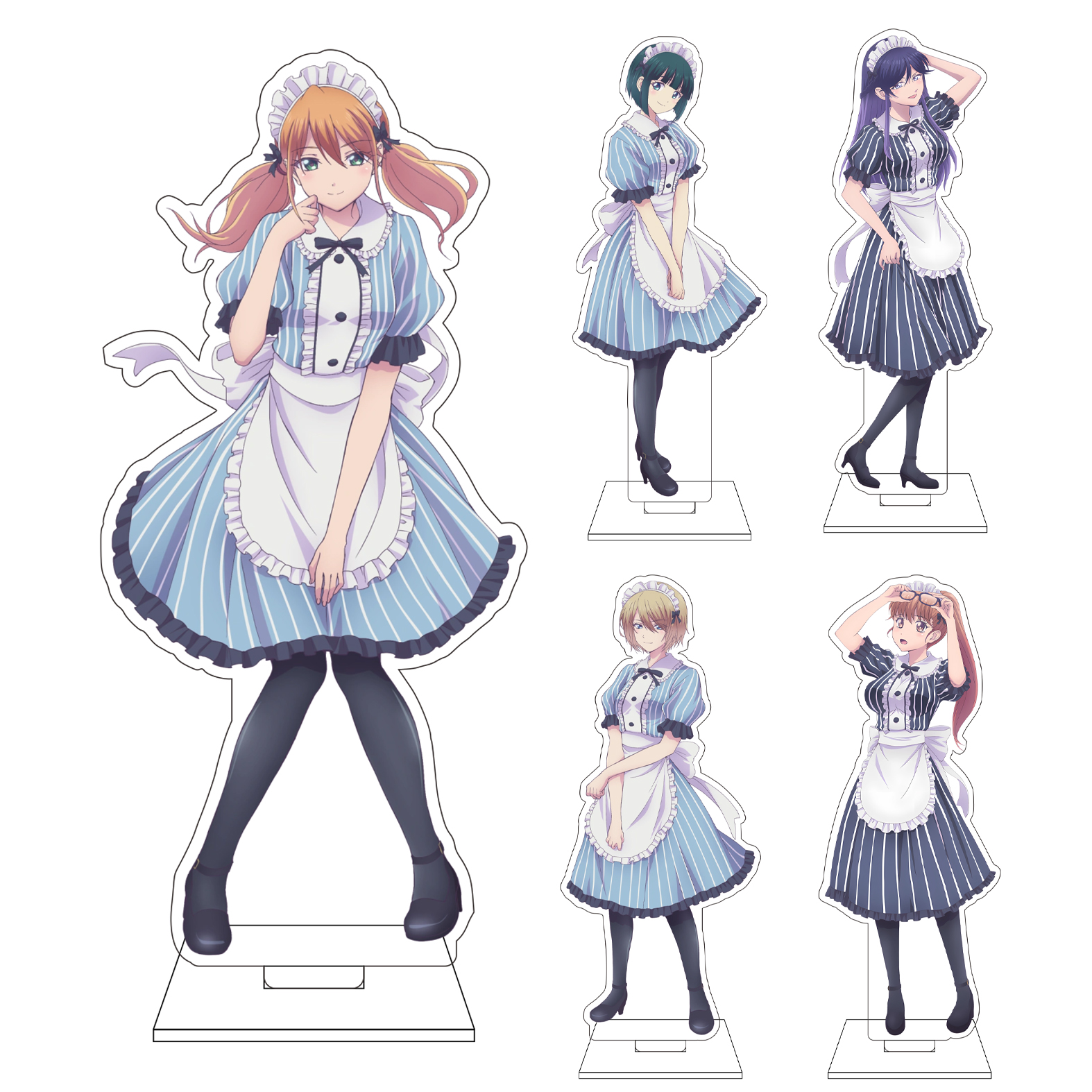 Anime Character Merchandise - 16CM Anime The Goddess Cafe Terrace