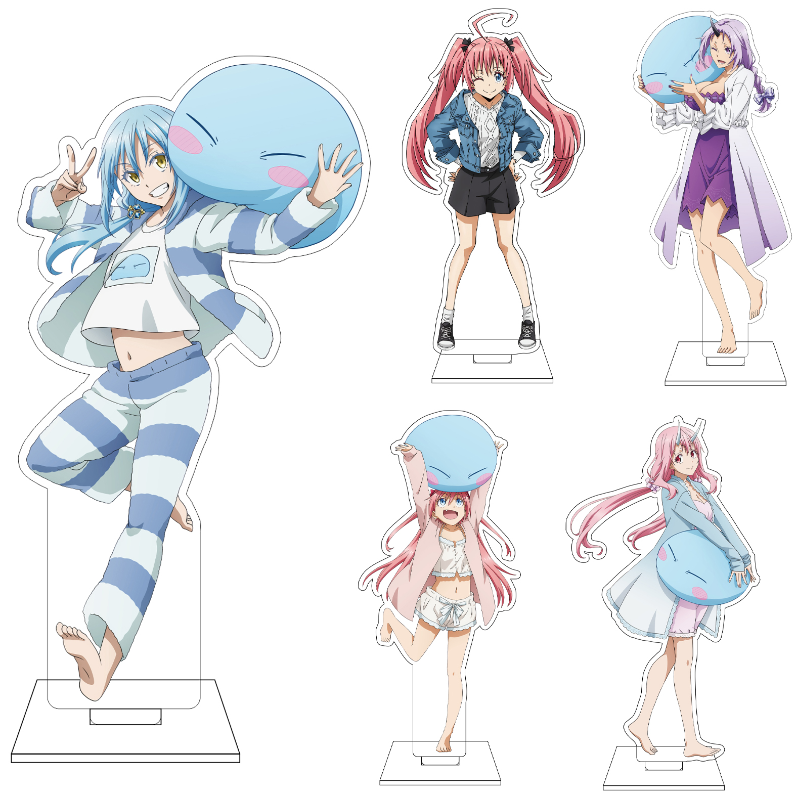 Anime Character Merchandise - 16CM Anime Rimuru Tempest Diablo shuna