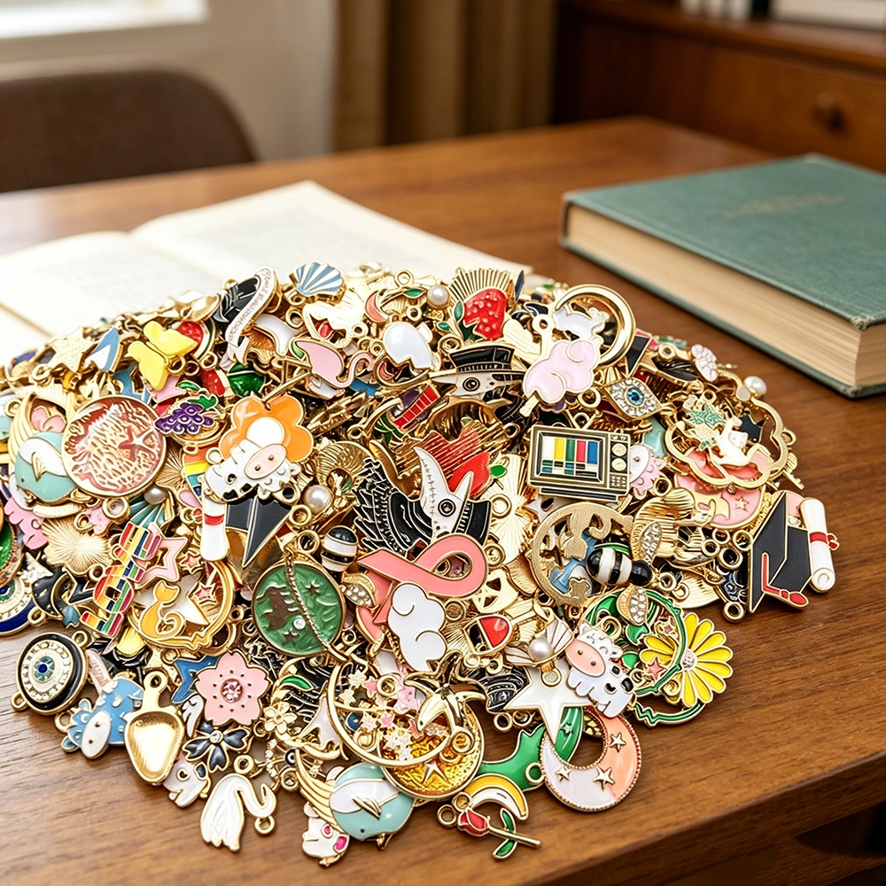 Enamel Pin Set - Cute Animal & Monster Enamel Brooch