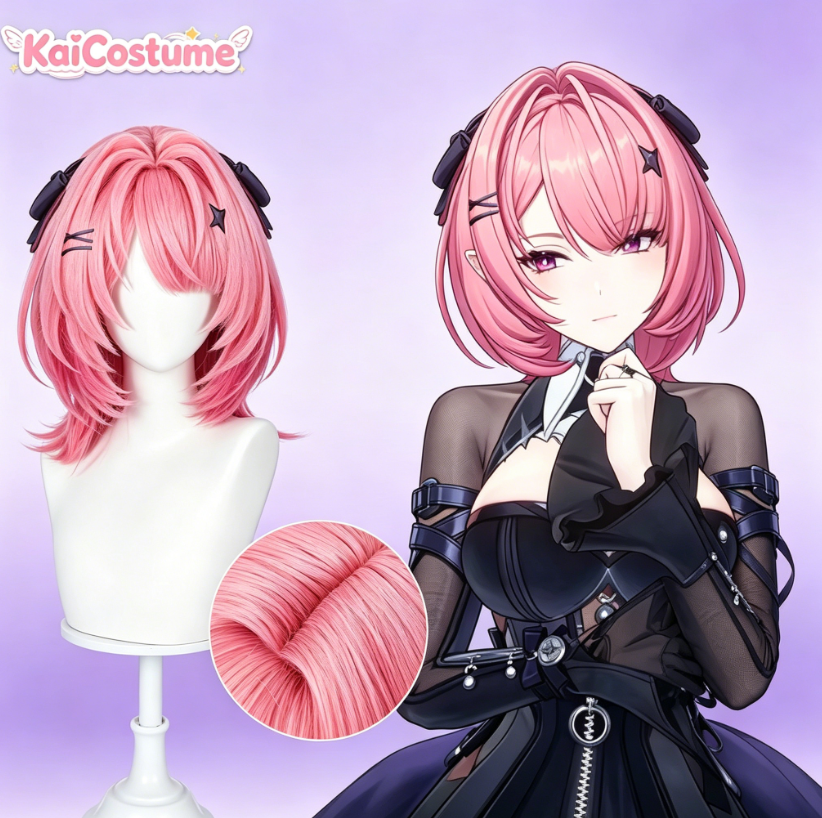 Cosplay Wig Colored - ZZZ Ramiel Cosplay Wig, In-Game Model