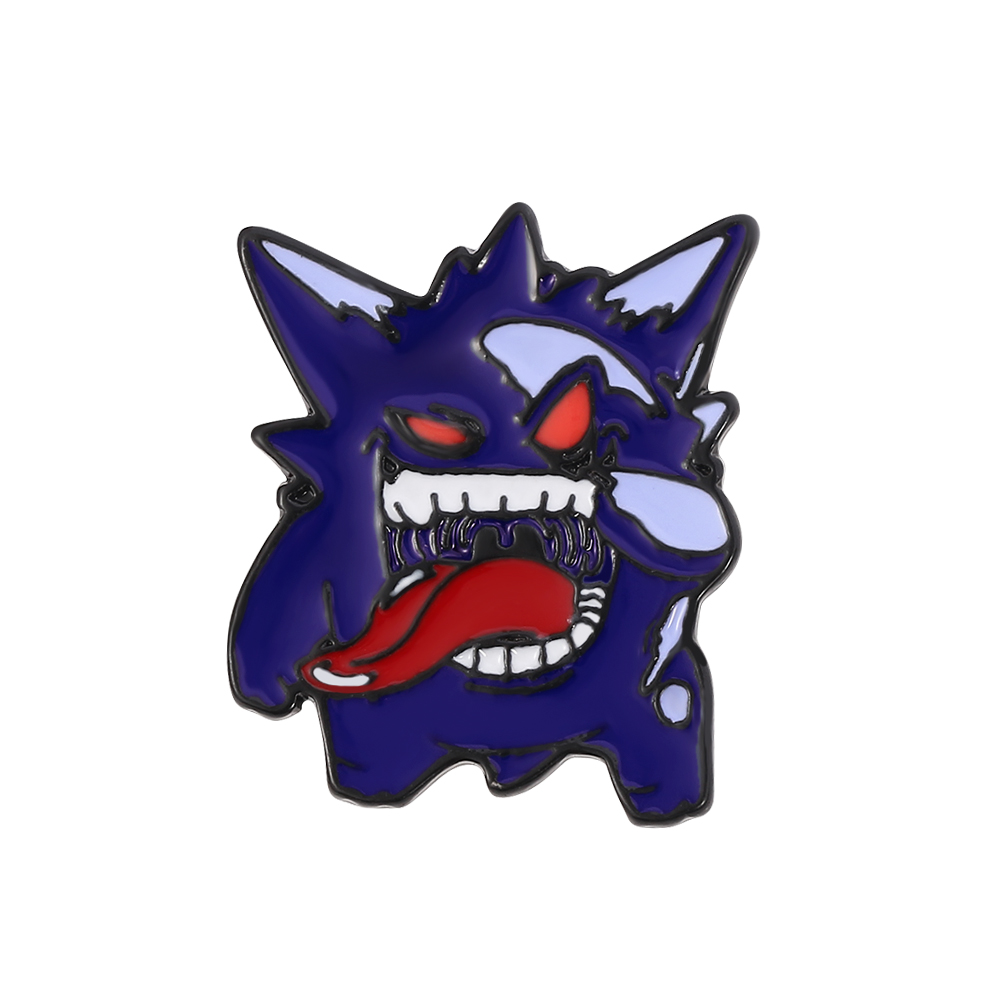 Enamel Pin Set - Gengar Hard Enamel Pins Collect Kawaii