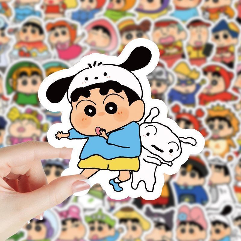Crayon Shin-chan Cartoon Cute  - Sticker Sheet Set บทวิจารณ์และราคา