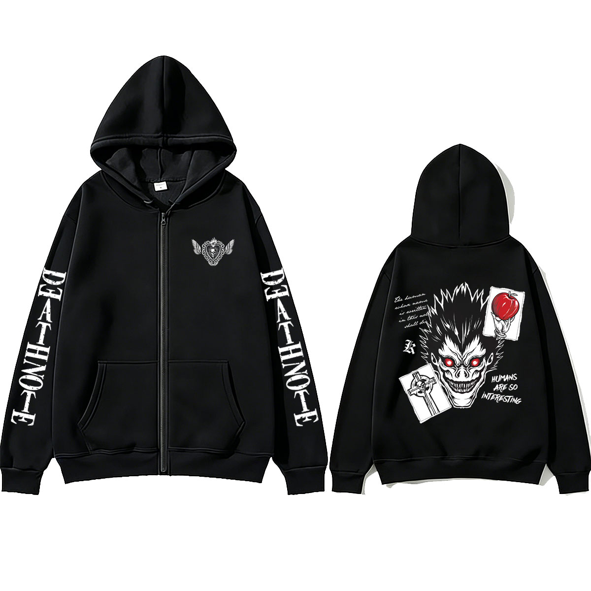 Anime Death Note Ryuk Merch Zi - Anime Merch Hoodie บทวิจารณ์และราคา