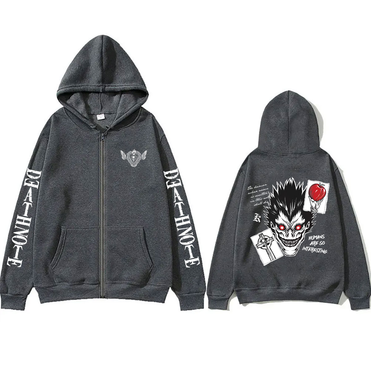 Anime Death Note Ryuk Merch Zi - Anime Merch Hoodie บทวิจารณ์และราคา