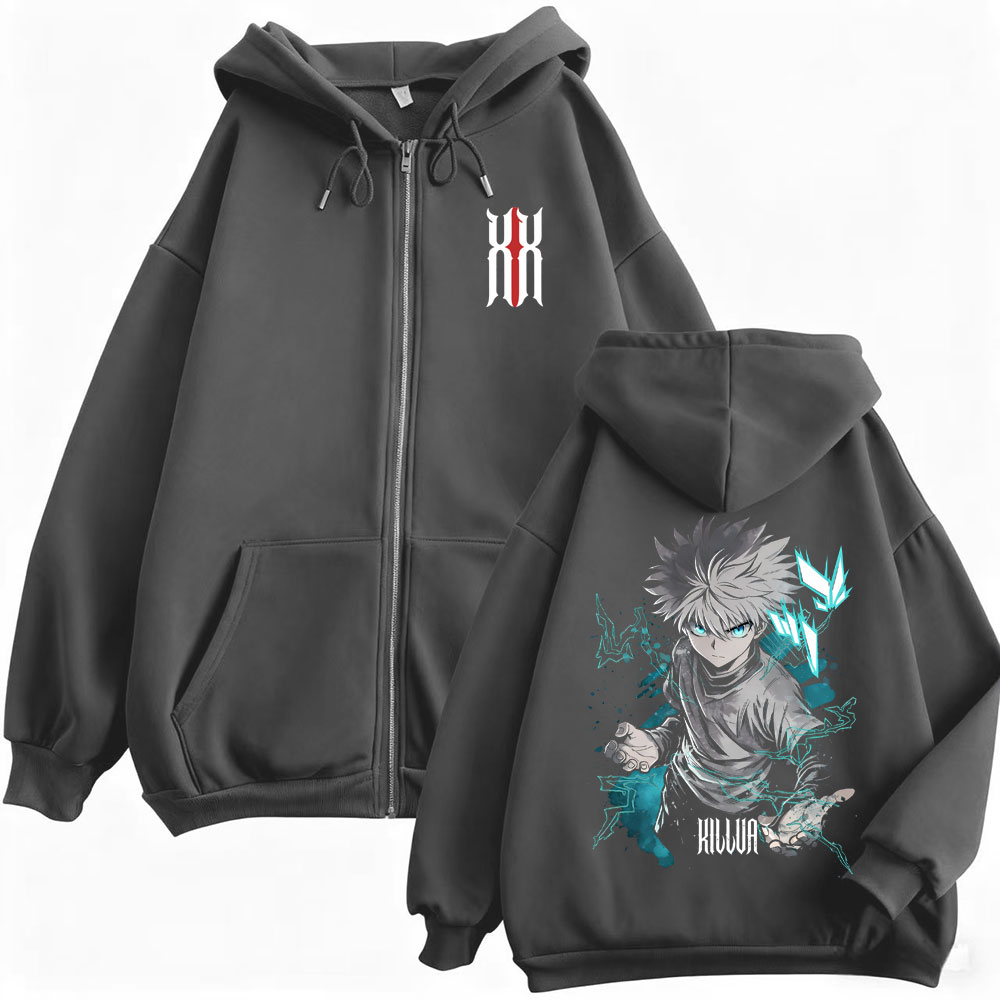 Anime Hunter X Hunter Killua Z - Anime Merch Hoodie บทวิจารณ์และราคา