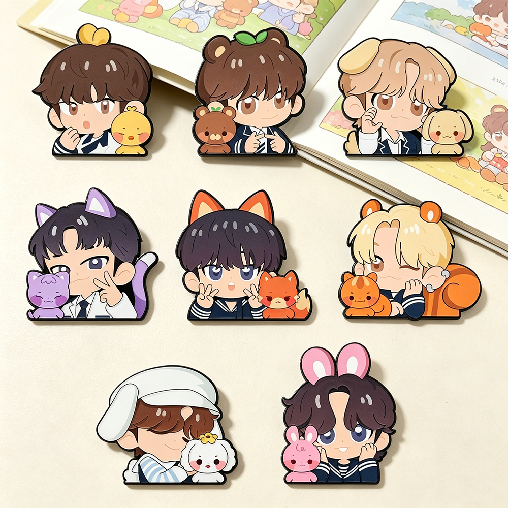 8pcs Kawaii Enamel Pin Set Car - Enamel Pin Set บทวิจารณ์และราคา