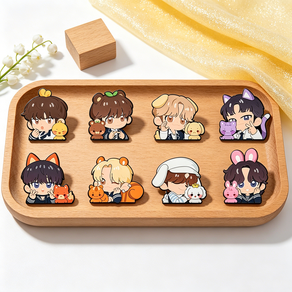 8pcs Kawaii Enamel Pin Set Car - Enamel Pin Set บทวิจารณ์และราคา
