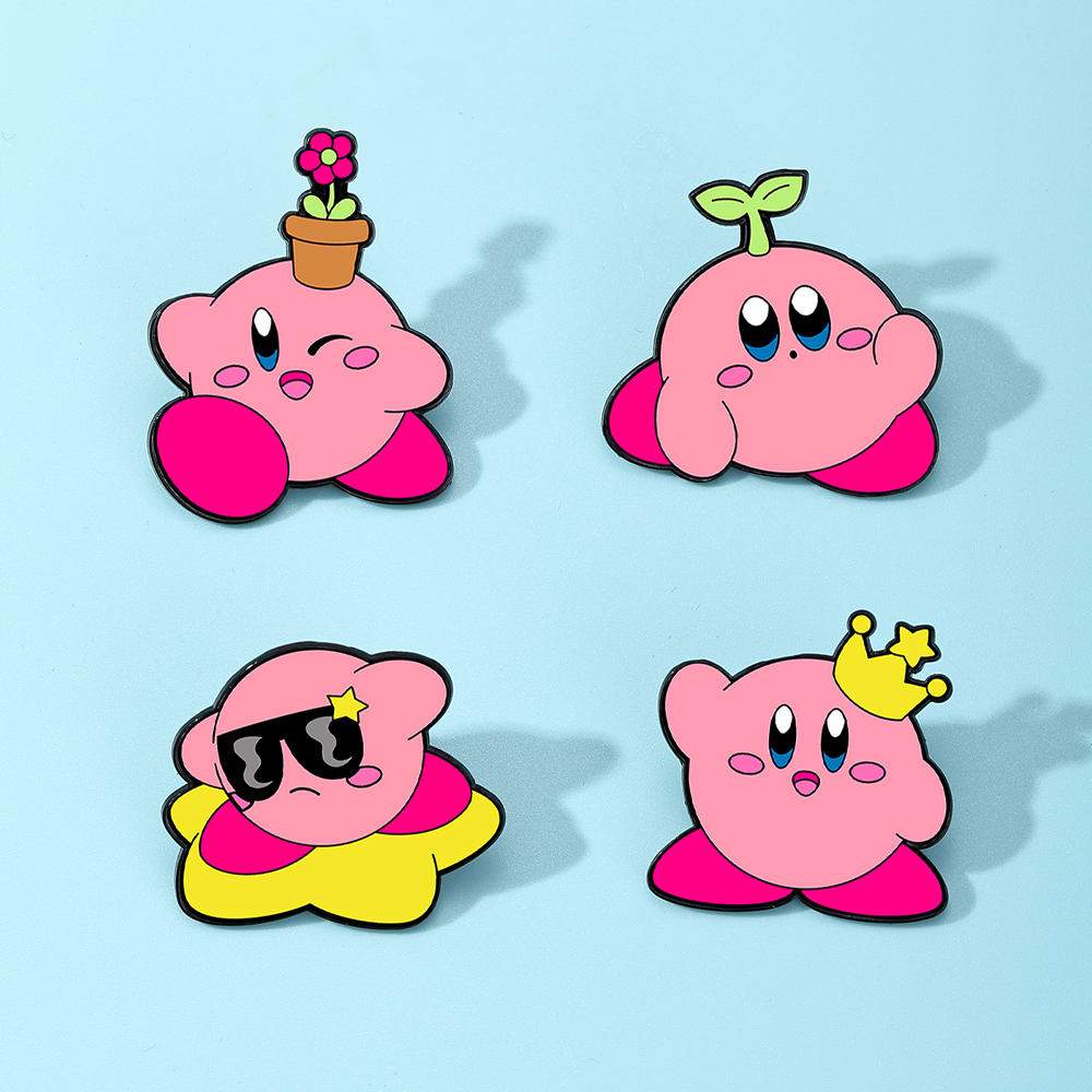 4pcs Kirby Enamel Lapel Pins S - Enamel Pin Set บทวิจารณ์และราคา