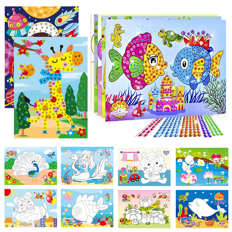 5-20Sheets/Pack Handmade DIY D - Sticker Sheet Set บทวิจารณ์และราคา