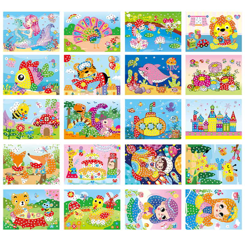 5-20Sheets/Pack Handmade DIY D - Sticker Sheet Set บทวิจารณ์และราคา