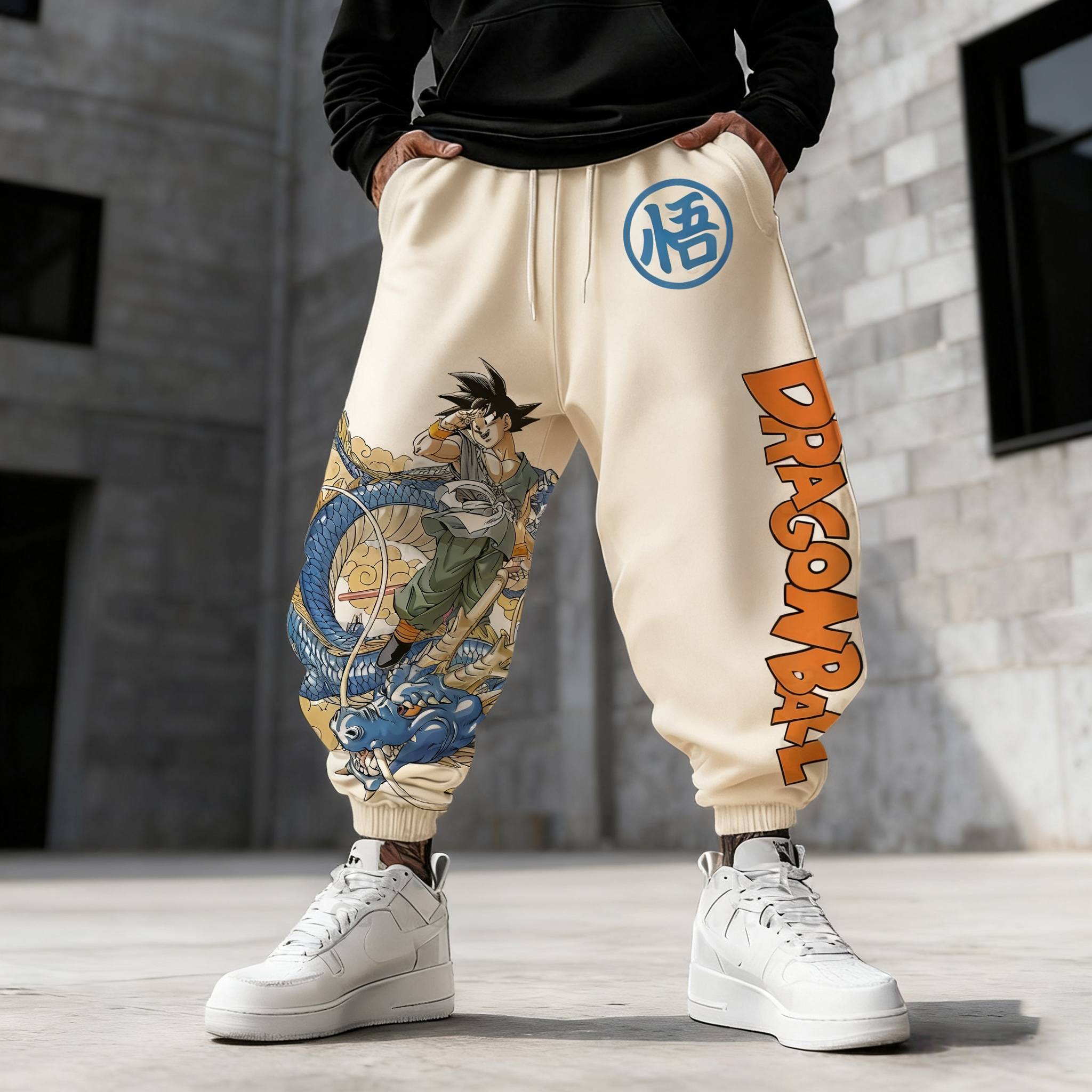 Dragon Ball Anime Goku Khaki H - Anime Merch Hoodie บทวิจารณ์และราคา