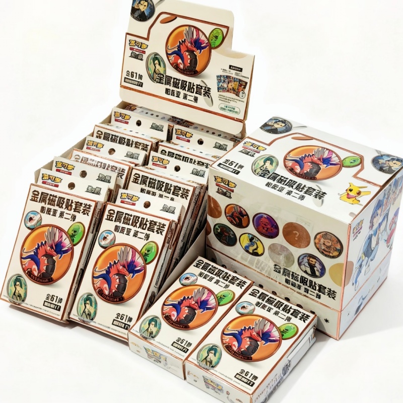 100%Original PTCG PKM Scarlet  - Sticker Sheet Set บทวิจารณ์และราคา