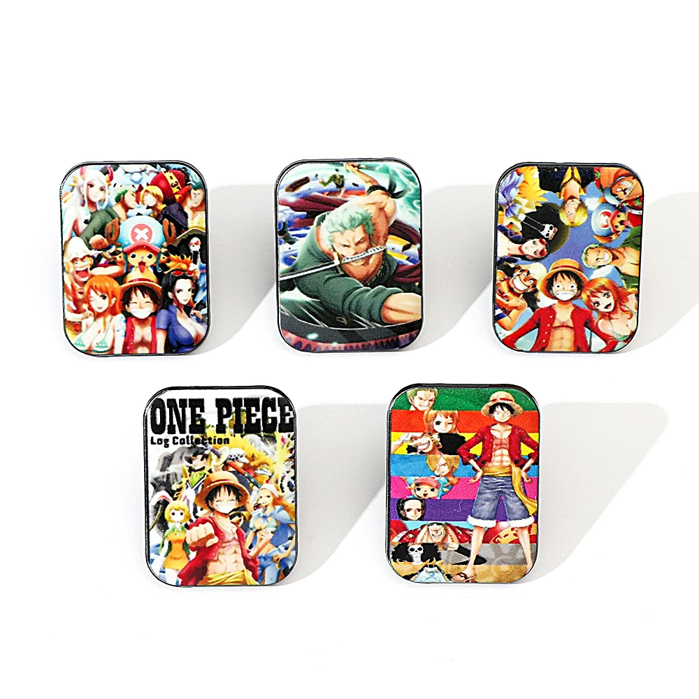 5 Pcs Creative Anime Brooch Un - Enamel Pin Set บทวิจารณ์และราคา