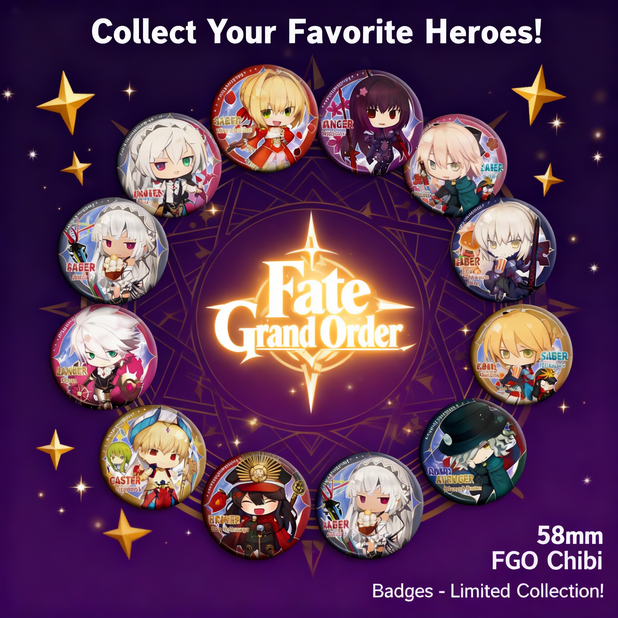 Fate Grand Order FGO Anime Bad - Fate Anime Merchandise บทวิจารณ์และราคา
