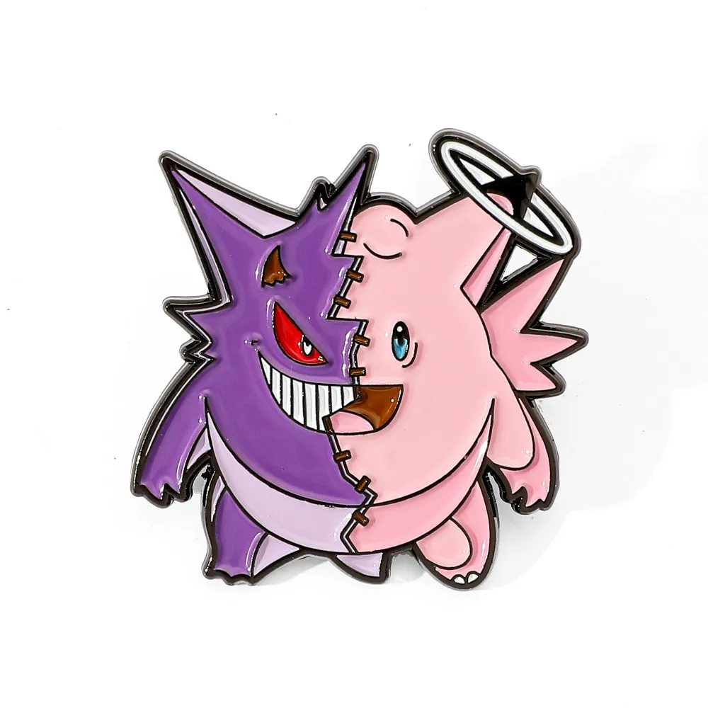 1 Pc Cartoon Jigglypuff Brooch - Enamel Pin Set บทวิจารณ์และราคา