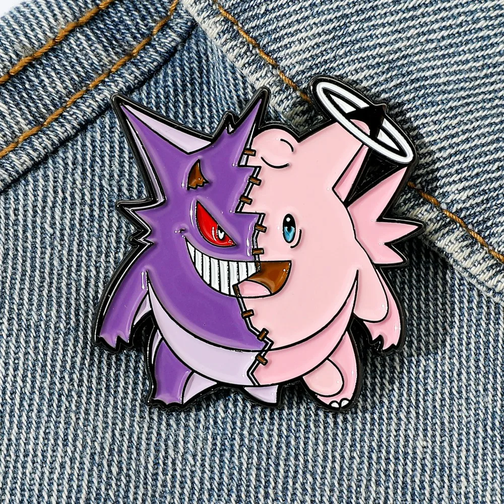 1 Pc Cartoon Jigglypuff Brooch - Enamel Pin Set บทวิจารณ์และราคา