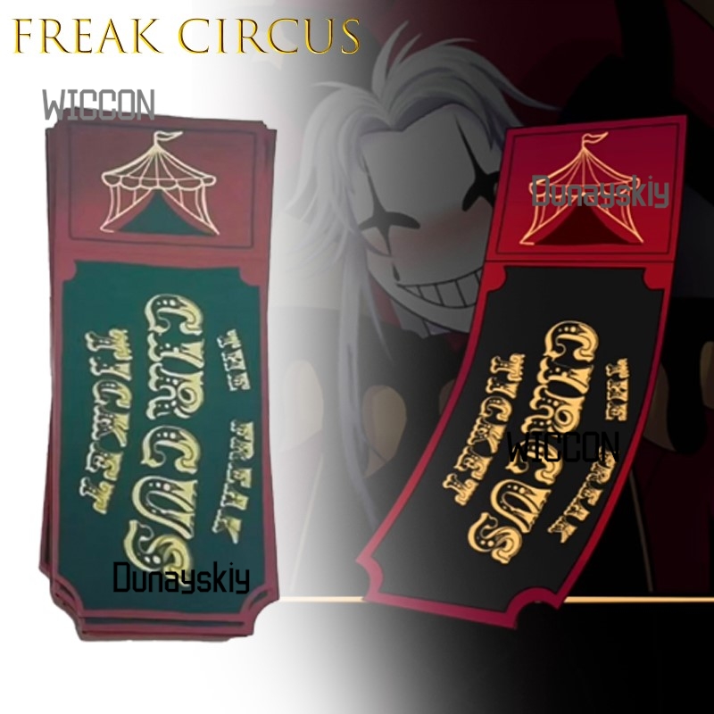 Freak Circus Ticket Card Red G - Anime Merchandise Europe บทวิจารณ์และราคา