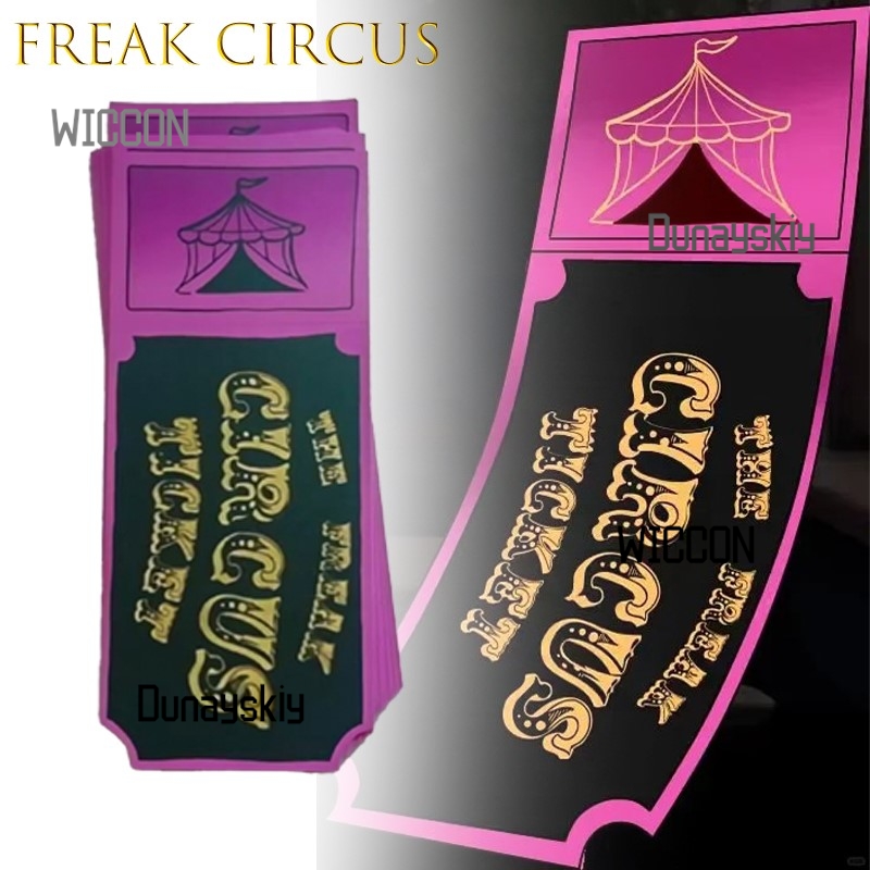 Freak Circus Ticket Card Red G - Anime Merchandise Europe บทวิจารณ์และราคา
