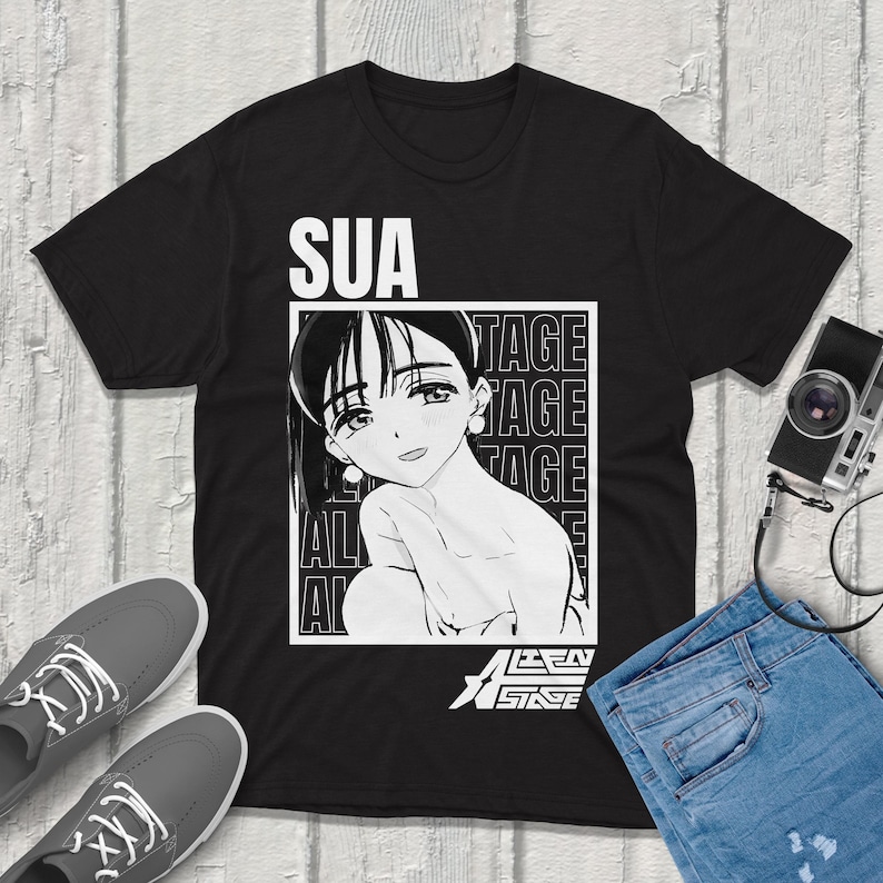 Sua Alien Stage T-shirt Vintag - Premium Anime Merchandise บทวิจารณ์และราคา