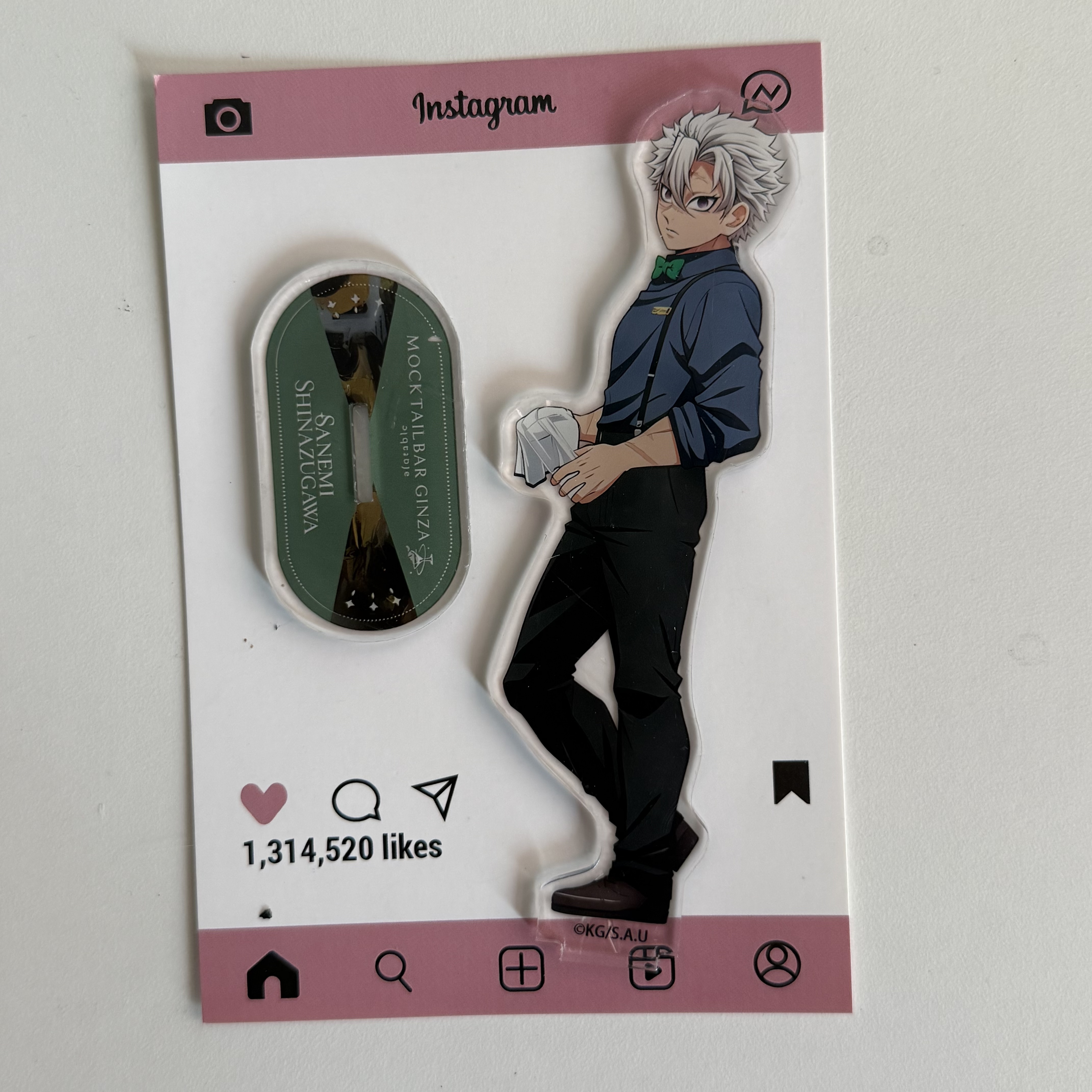 Anime Peripherals Bartender Gi - Anime Character Merchandise บทวิจารณ์และราคา