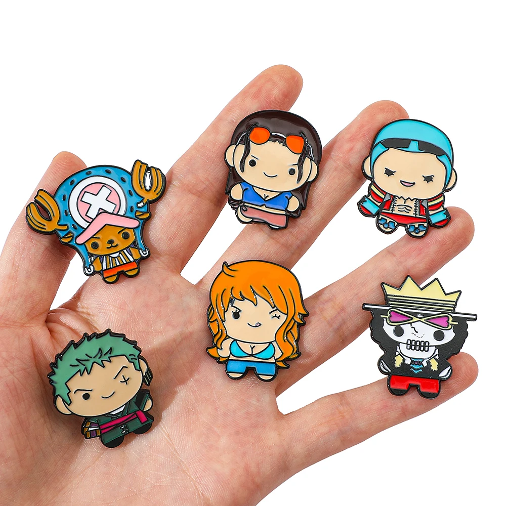 9 Pcs Creative Cartoon Brooch  - Enamel Pin Set บทวิจารณ์และราคา