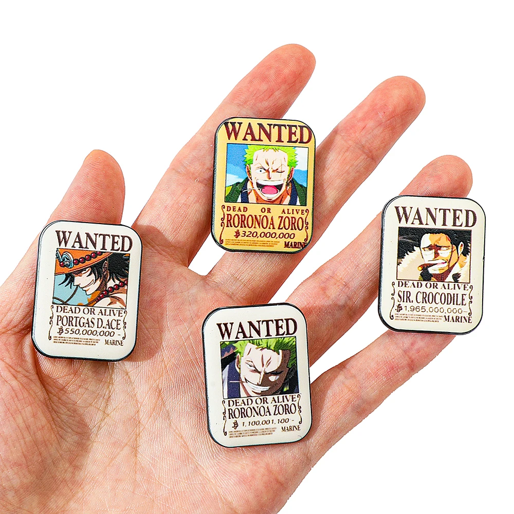 4 Pcs Fashion Cartoon Anime Br - Enamel Pin Set บทวิจารณ์และราคา