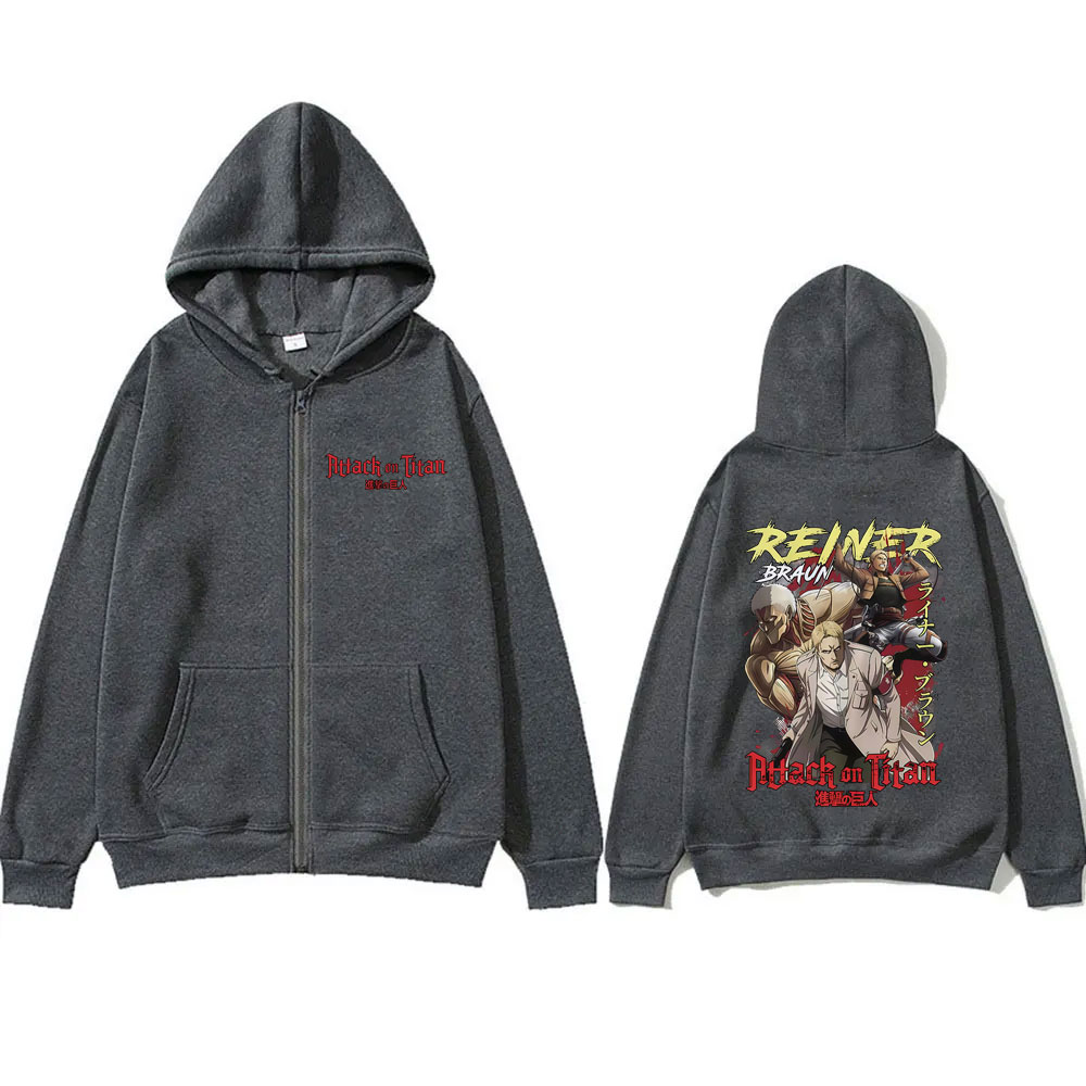 Anime Attack on Titan Reiner B - Anime Merch Hoodie บทวิจารณ์และราคา