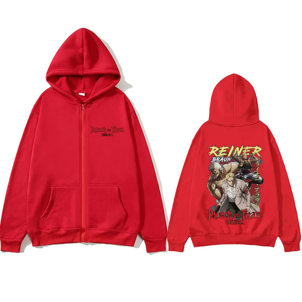 Anime Attack on Titan Reiner B - Anime Merch Hoodie บทวิจารณ์และราคา