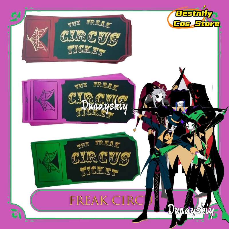 BFreak Circus Ticket Card Red  - Anime Merchandise Europe บทวิจารณ์และราคา