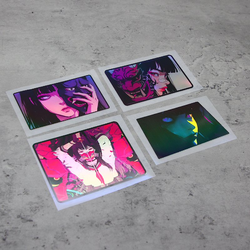 1PC High Adhesive Holographic  - Premium Anime Merchandise บทวิจารณ์และราคา