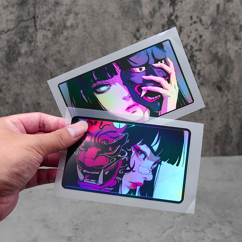 1PC High Adhesive Holographic  - Premium Anime Merchandise บทวิจารณ์และราคา