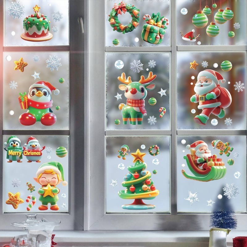 9 Sheets/set of Christmas Tree - Sticker Sheet Set บทวิจารณ์และราคา