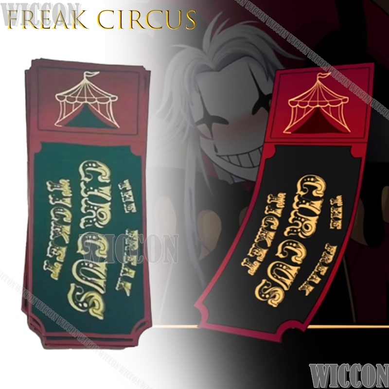 Freak Circus Ticket Card Red G - Anime Merchandise Europe บทวิจารณ์และราคา