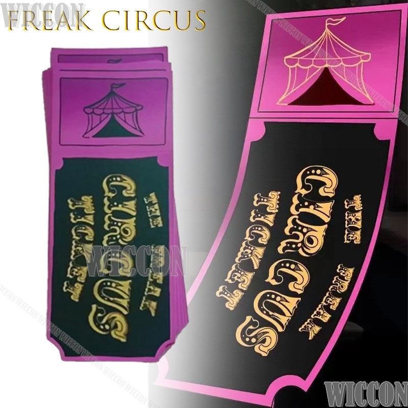 Freak Circus Ticket Card Red G - Anime Merchandise Europe บทวิจารณ์และราคา