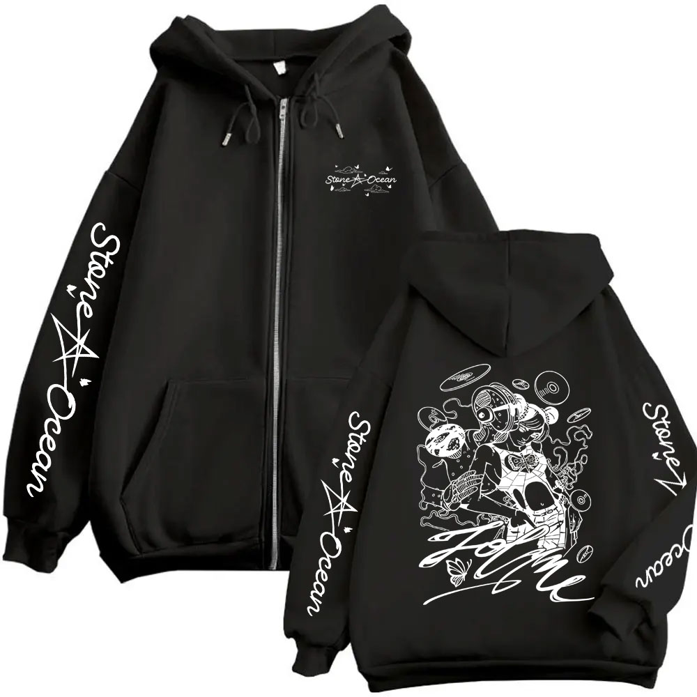 Anime Jojo Bizarre Adventure J - Anime Merch Hoodie บทวิจารณ์และราคา