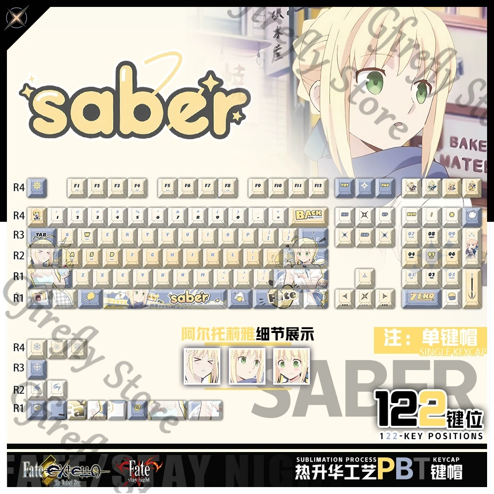 FATE Altria Pendragon Mechanic - Fate Anime Merchandise บทวิจารณ์และราคา