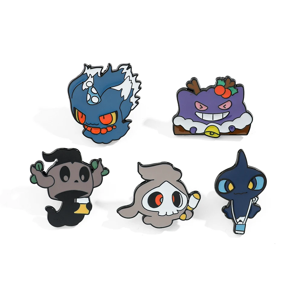 6 Pcs Creative Cartoon Elf Bro - Enamel Pin Set บทวิจารณ์และราคา