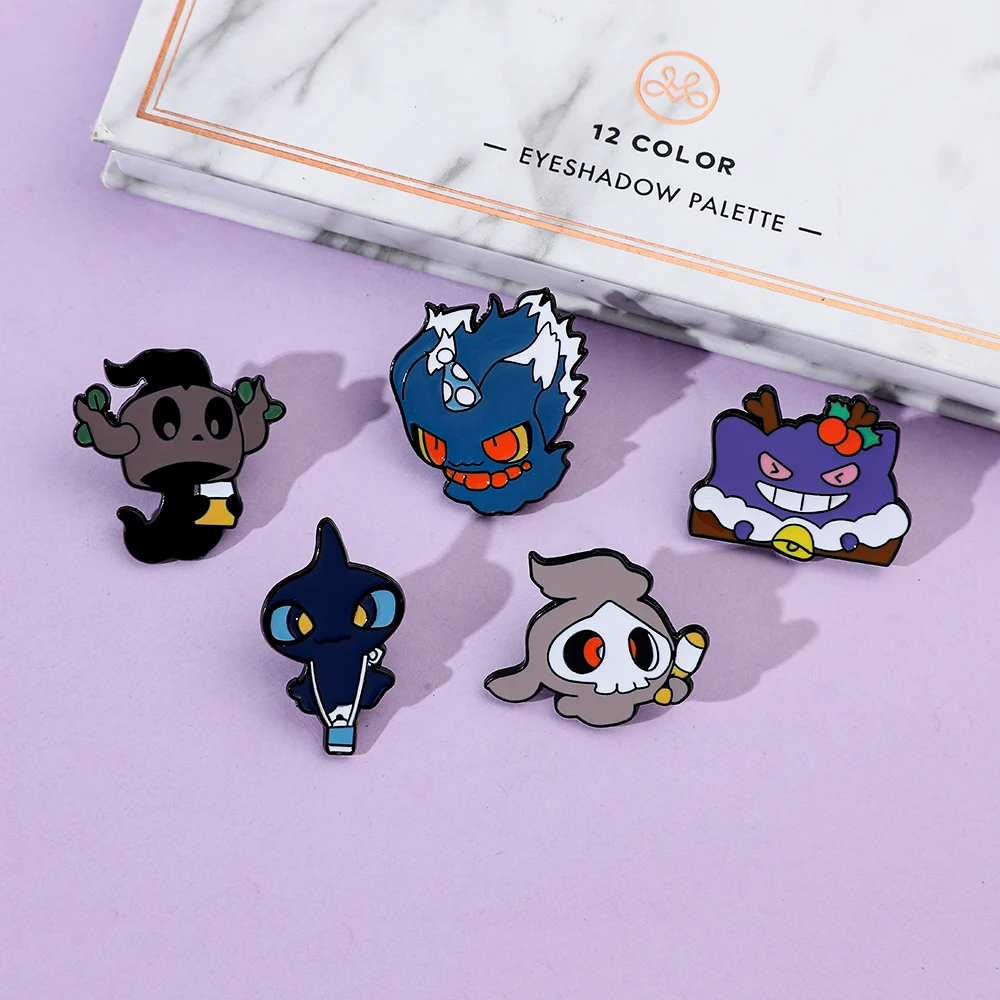 6 Pcs Creative Cartoon Elf Bro - Enamel Pin Set บทวิจารณ์และราคา