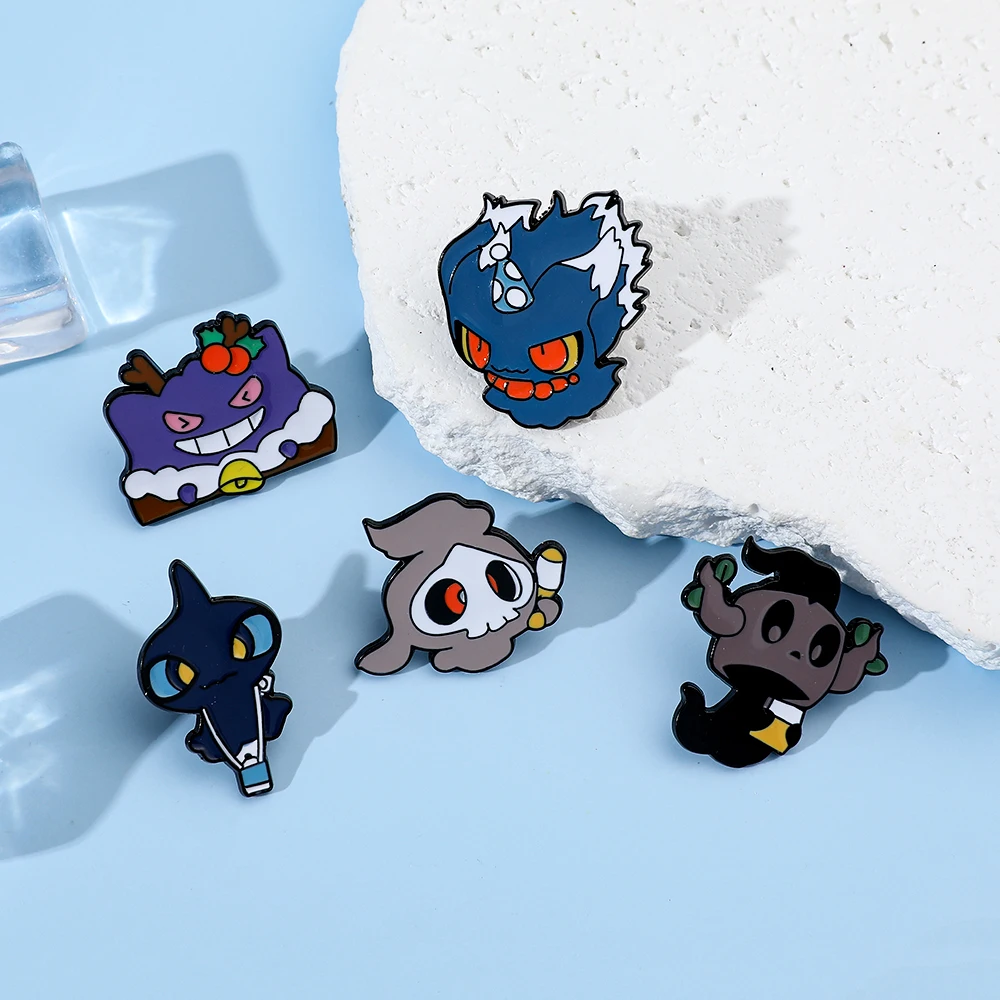 6 Pcs Creative Cartoon Elf Bro - Enamel Pin Set บทวิจารณ์และราคา