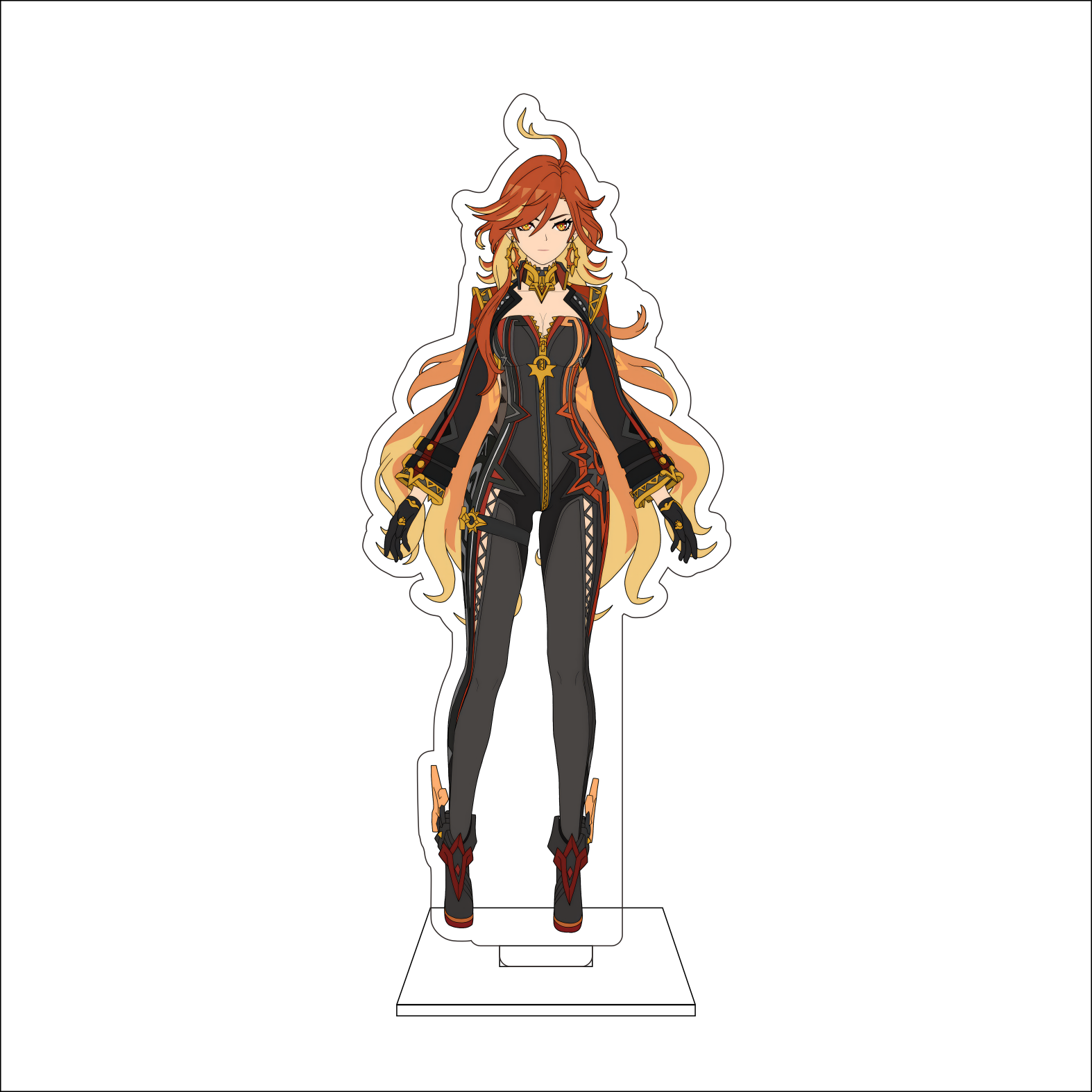 16CM Anime Genshin Impact Cosp - Anime Character Merchandise บทวิจารณ์และราคา