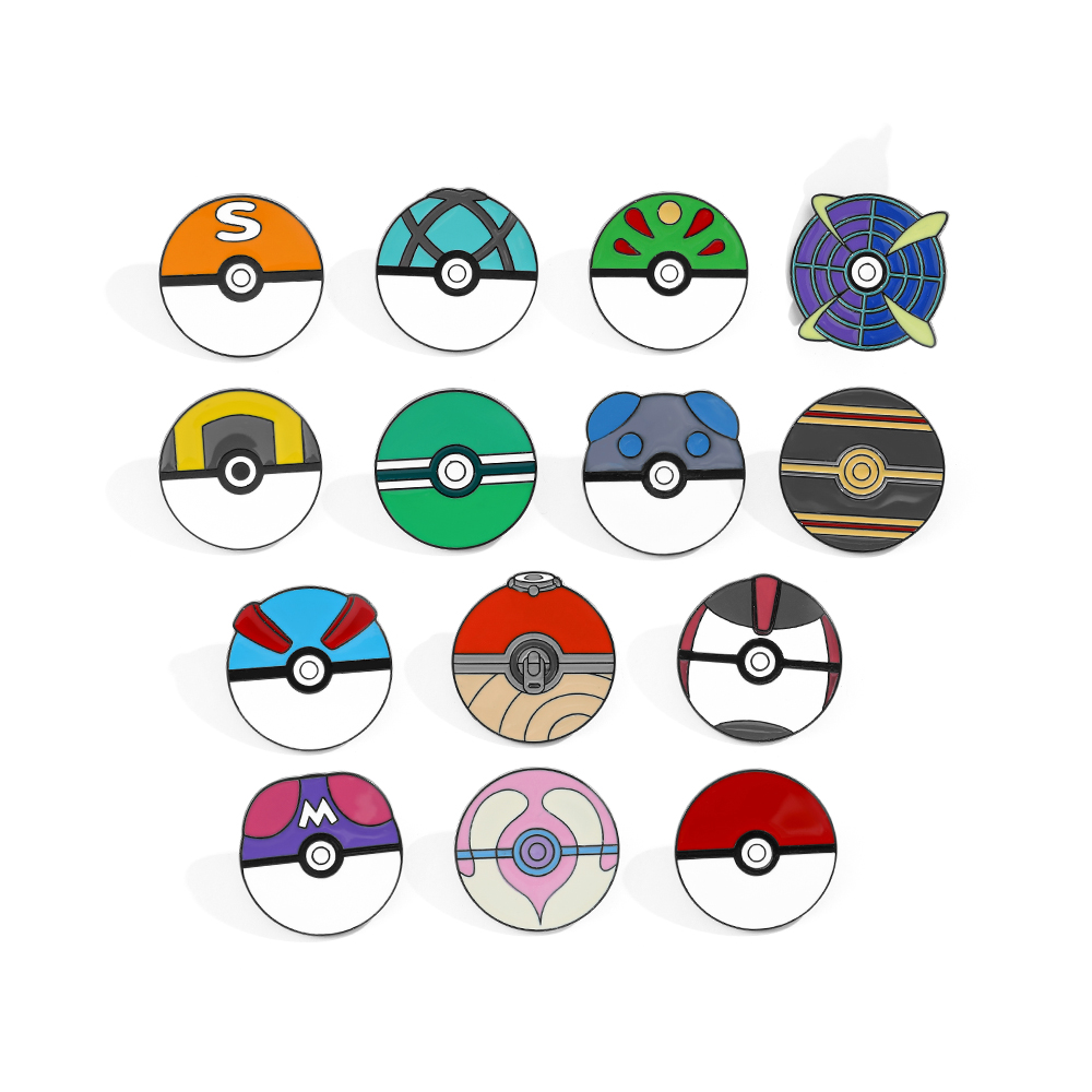 14 Pcs Cartoon Brooch Minimali - Enamel Pin Set บทวิจารณ์และราคา