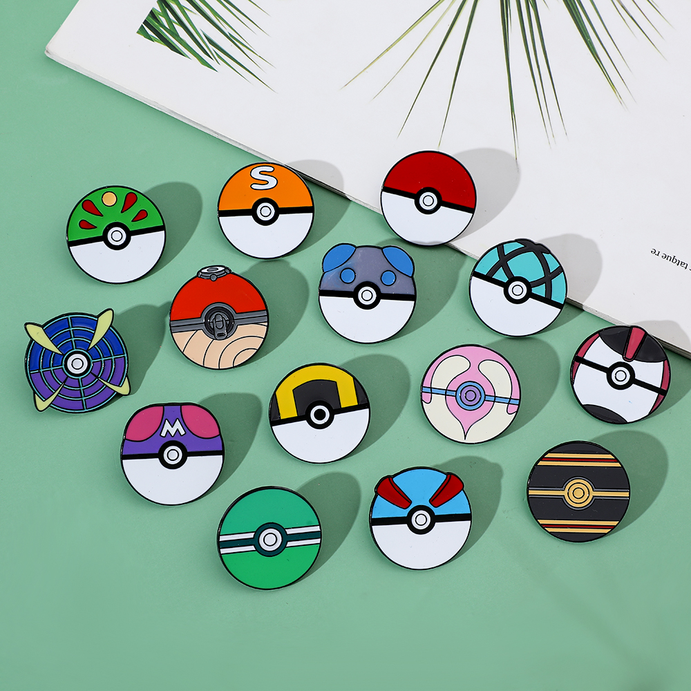 14 Pcs Cartoon Brooch Minimali - Enamel Pin Set บทวิจารณ์และราคา