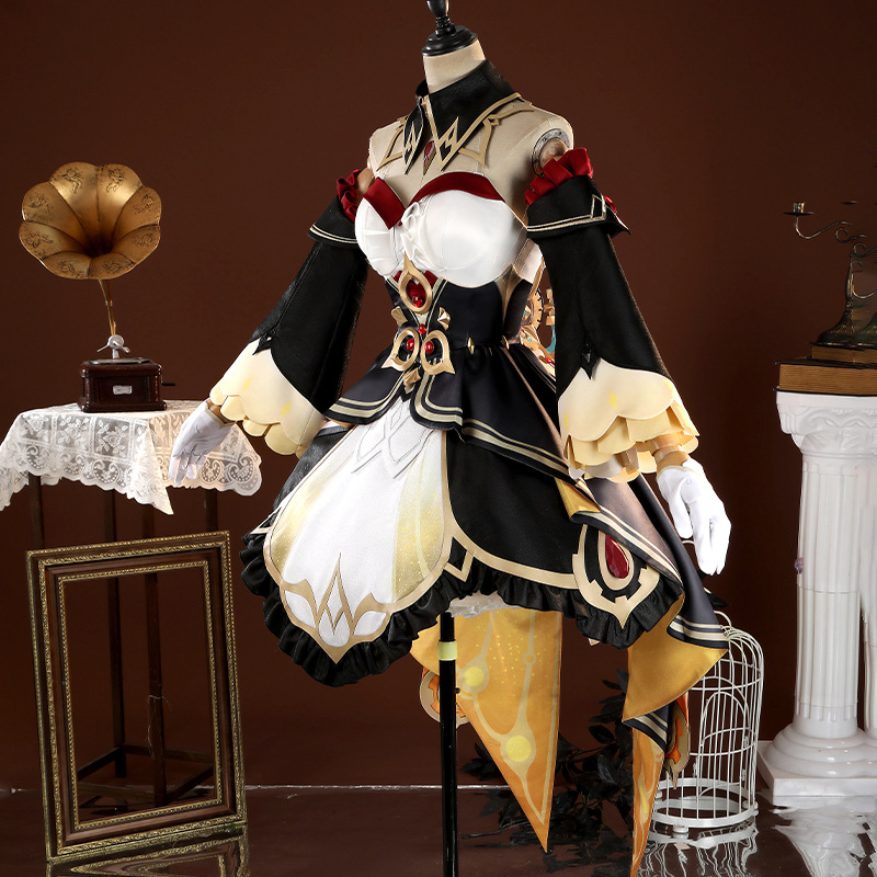 Genshin Impact Cosplay Costume - Cosplay Wig Colored บทวิจารณ์และราคา