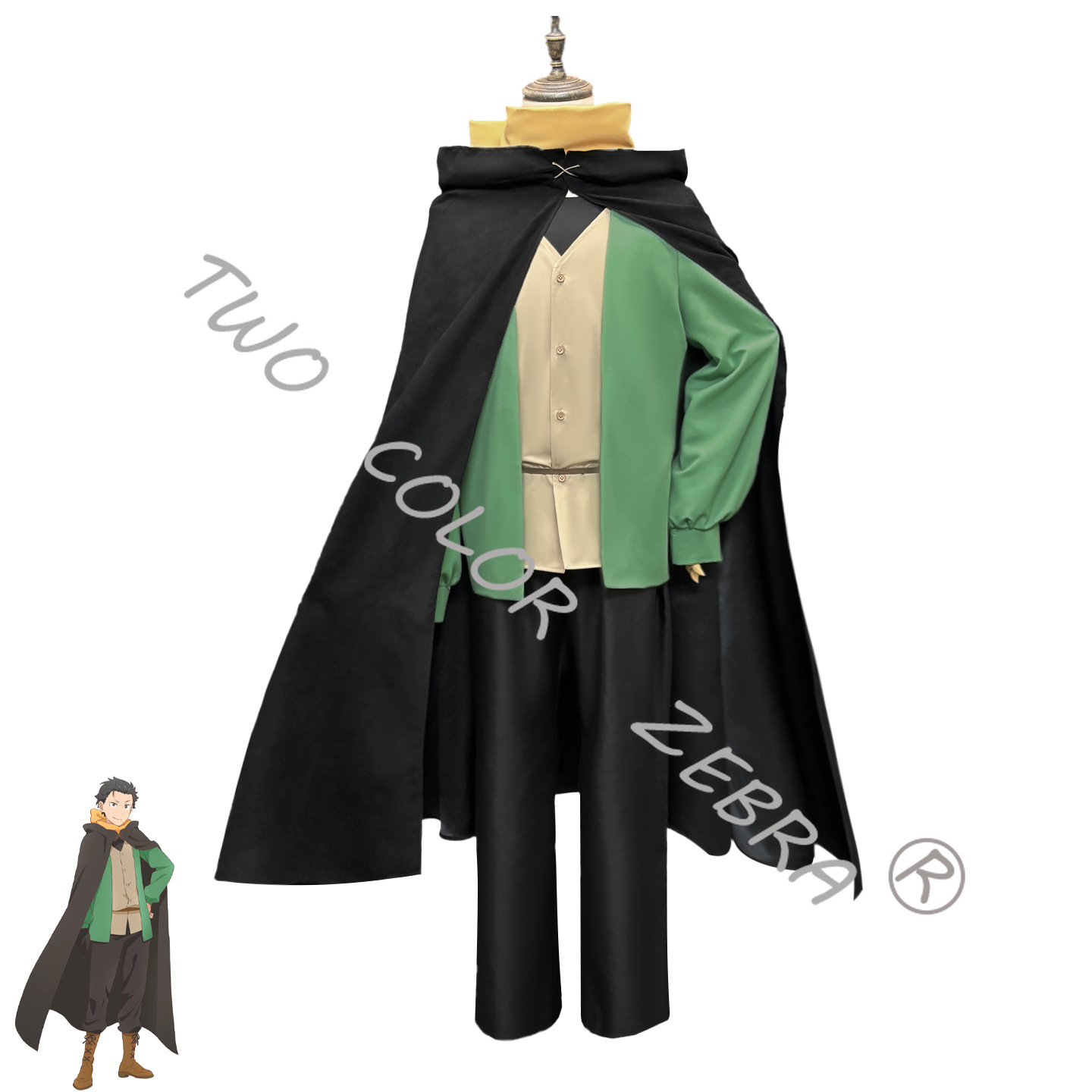 Natsuki Subaru Cosplay Costume - Cosplay Wig Colored บทวิจารณ์และราคา