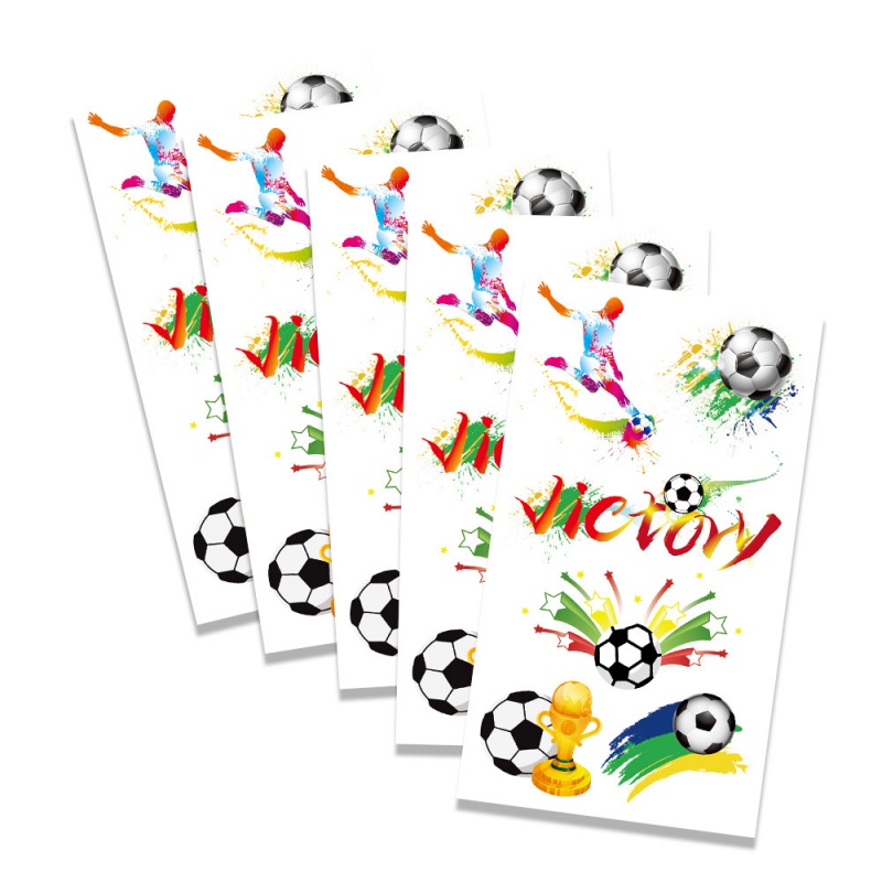 Set of 5/10 Sheets Sports Fan  - Sticker Sheet Set บทวิจารณ์และราคา