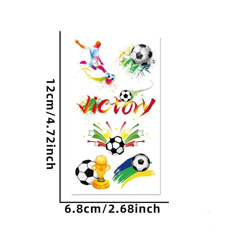Set of 5/10 Sheets Sports Fan  - Sticker Sheet Set บทวิจารณ์และราคา