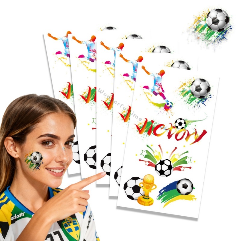 Set of 5/10 Sheets Sports Fan  - Sticker Sheet Set บทวิจารณ์และราคา