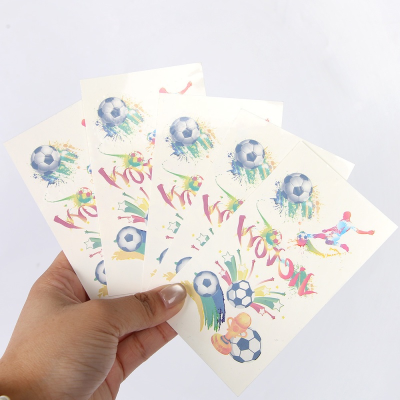 Set of 5/10 Sheets Sports Fan  - Sticker Sheet Set บทวิจารณ์และราคา