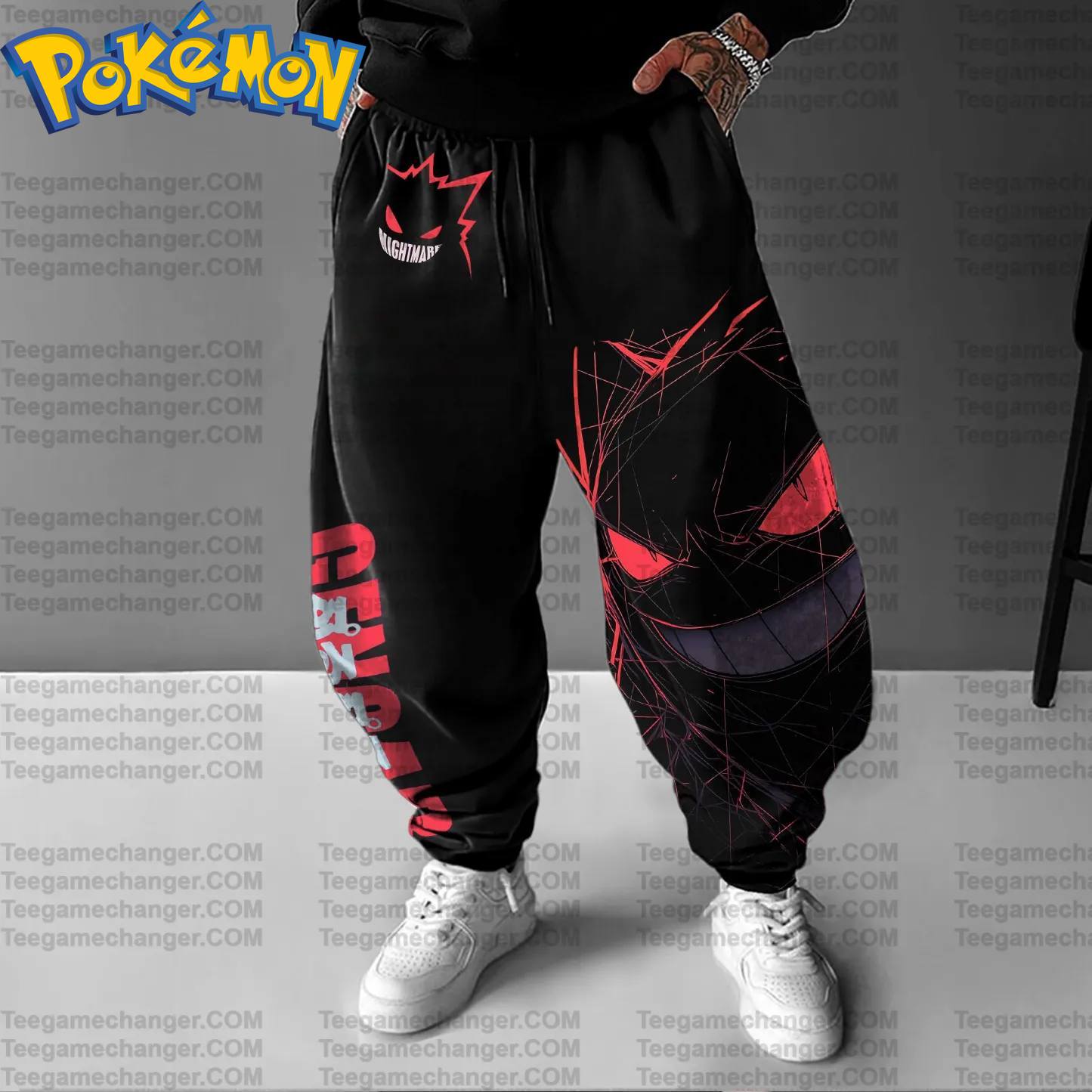 Pokemon Anime Gengar Cotton Ho - Anime Merch Hoodie บทวิจารณ์และราคา