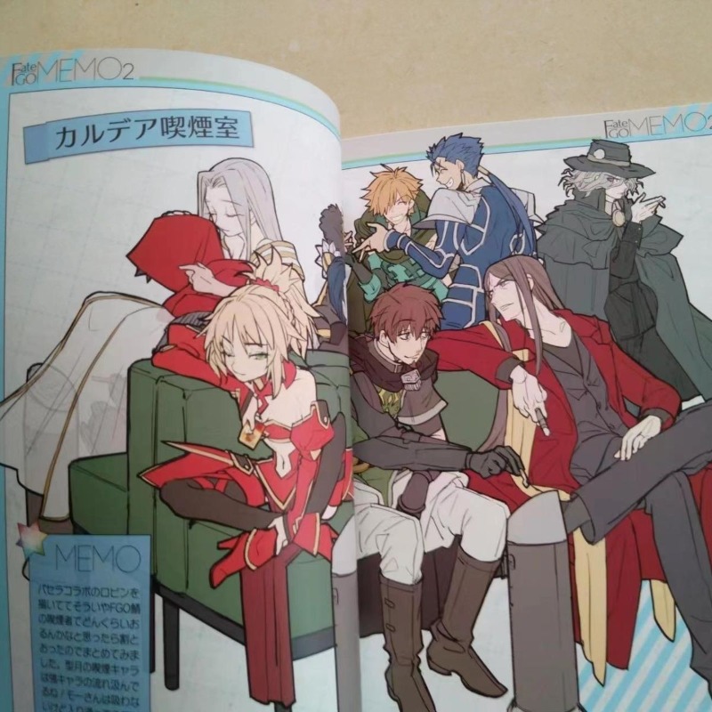 2 books Fate GO MEMO 1 2 Art B - Fate Anime Merchandise บทวิจารณ์และราคา
